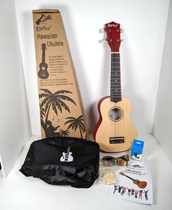 Everjoys Soprano Ukulele Abete 21 1/2" pollici Set - Nuovo - Foto 1 di 6
