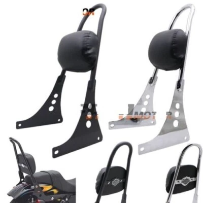 Backrest Sissy Bar Cushion Pad for Harley Davidson Street XG500 XG750 2014+ 55cm - Image 1 of 4