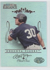 2007 TRISTAR Elegance Red /25 Ron Bourquin #13