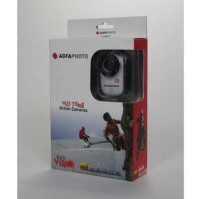 Agfaphoto Wild Thing View Full HD 1080P Action Camara 12MP 1.5" White*NO Battery - Image 1 of 4
