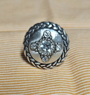 Brighton hammerd swarvoski crystal ring - Image 1 of 3