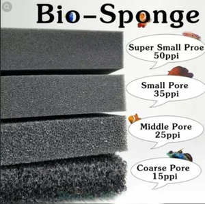 Bio Sponge Filter Media Pads Cut-to-fit Foam for Aquarium Fish Tanks Koi Ponds - Picture 1 of 16