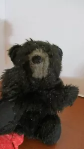 FOLKMANIS ~ FOLRY FOLKS ~ CACHORRO DE OSO NEGRO Marioneta de mano cuerpo completo - Imagen 1 de 3