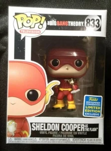 SDCC Exclusive Sheldon Cooper 833 "Flash" Big Bang Theory with FREE Protector - Picture 1 of 6