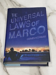 The Universal Laws of Marco by Carmen Rodrigues Hard Cover Novel W/ Dust Jacket - Imagen 1 de 6