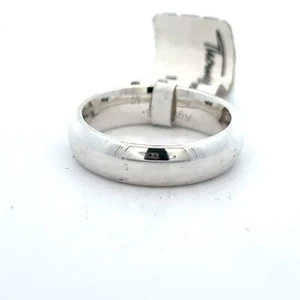 Thomas Sabo 6mm Wide Silver Band Size 7 (54) TR2115-001-12 NWOT - Picture 1 of 2
