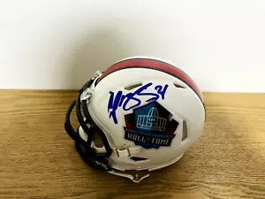 Champ Bailey signierter Riddell Speed Mini NFL Hall of Fame Helm Denver Broncos - Bild 1 von 5