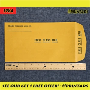 🏬 Sobre para grandes empresas Sears 1984 - ¡Bolsas y catálogos en nuestra tienda! - Imagen 1 de 2