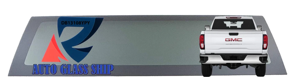 DB13108YPY ventana trasera solar estacionaria 2019-2024 Chevrolet Silverado 1500 2 puertas Foto 1 de 1