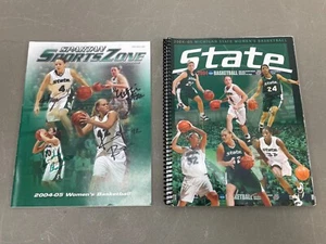 Michigan State Spartans Sports Zone Magazine 2004-05 Women's Basketball Signed - Picture 1 of 22