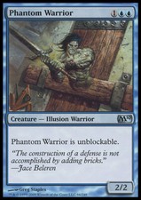 Magic the Gathering MTG Phantom Warrior (66) Magic 2010   NM