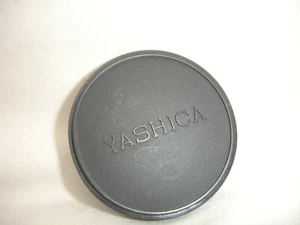 YASHICA 57mm front lens CAP, for 55mm filter threas lens . Slip ON, Dark grey - Picture 1 of 4