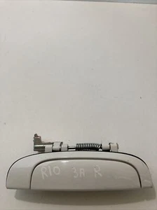 Kia Rio Exterior Handle Rear Right Door Whyte Genuine 1.5 Crdi 2009 - Picture 1 of 6