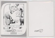 2013 Panini Father's Day Progressions Black /5 Andrew Luck #7