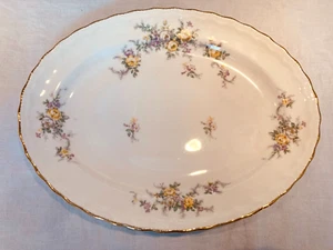 Vintage Pope Popegosser China Fairfax Serving Platter Made in U.S.A. - Picture 1 of 3