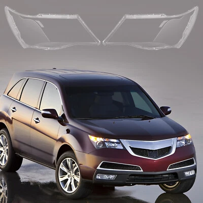 1 Pair of Left + Right Side Headlight Lens Covers For Honda Acura MDX 2007-2013 - Изображение 1 из 4