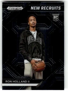 2024 Panini Prizm Draft Picks - New Recruits Ron Holland II #3 (RC) - Bild 1 von 2