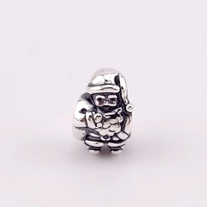 Dije genuino Pandora ALE 925 plata esterlina momentos Navidad Santa Claus - Imagen 1 de 7