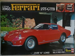 Maquette Voiture 1/12 REVELL Ref H-1287 Ferrari 275 GTB (Montants cassés) - Photo 1/11