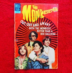 THE MONKEES OUT, OUT AND AWAY 1968 #14 SILVER AGE DELL COMIC BOOK - Bild 1 von 1