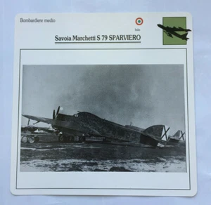 Aereo militarare Bombardiere medio Savoia Marchetti S 79 SPARVIERO - Picture 1 of 1