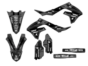 2022 KX 450 SR APACHE Grey Senge Graphics Kit Compatible with Kawasaki - Picture 1 of 10