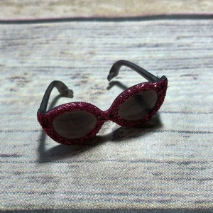 Gafas de sol Lol Sorpresa Muñecas Brillo Brillante Cara Rosa Negro Brillante - Imagen 1 de 2