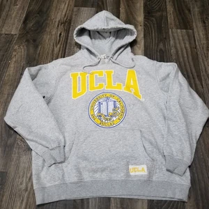 H&M L.O.G.G Para Mujer UCLA Bruins Pullover Sudadera con Capucha Gris Grande - Imagen 1 de 15