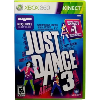 Just Dance 3 - Microsoft Xbox 360 Pristine Tested Authentic 1Y Guarantee - Image 1 of 4