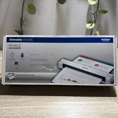 Brother Portable DS-635 Color Print Mobile Scanner - Image 1 of 4