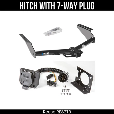 Reese Trailer Hitch + 7Way Wiring For 08-12 Jeep Liberty w/ Existing USCAR 7-way - Image 1 of 4