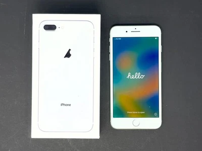 Apple iPhone 8 Plus, 256 GB, Plateado - Desbloqueado (A1897) **LEER** Foto 1 de 4