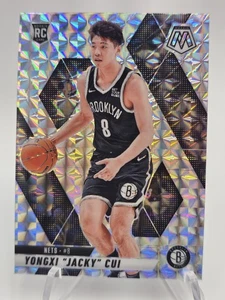 Yongxi Jacky Cui 212 Fast Break Silver Brooklyn Nets 2024 Panini Mosaic  - Picture 1 of 2