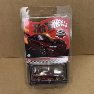 Hot Wheels Nissan Skyline GTR R34 BNR34 Red - RLC sELECTIONs Red Line Club 2024 - Picture 1 of 5