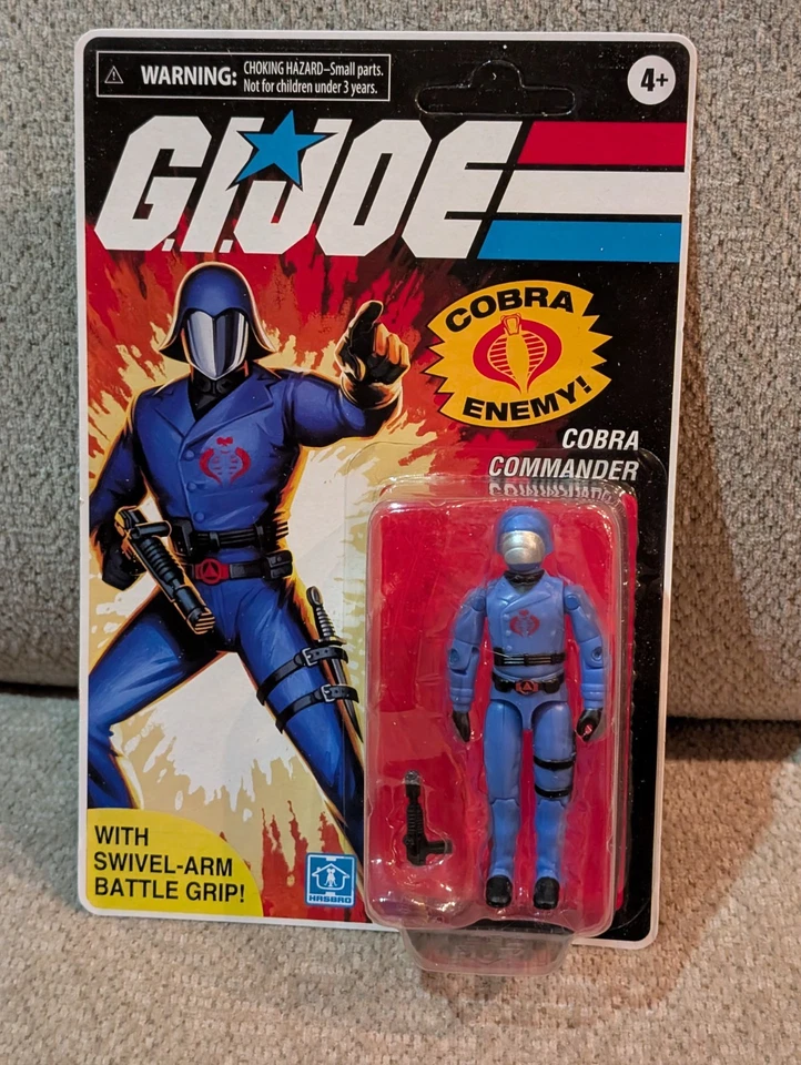 2023 Hasbro GI Joe Haslab Skystriker Cobra Commander Action Figure - Image 1 of 1