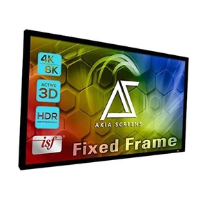 Fixed Frame Projector Screen 120 inch 16:9 8K 4K Ultra HD 3D 120-inch / 16:9 - Picture 1 of 7