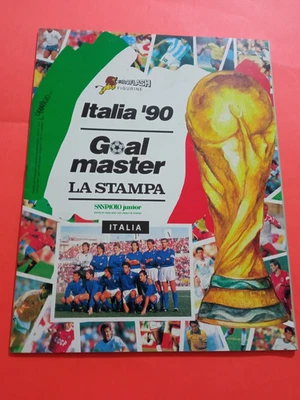 ALBUM FIGURINE ITALIA 90 EUROFLASH 1990 MONDIALI CALCIO VUOTO  NUOVO GOAL MASTER - Immagine 1 di 4