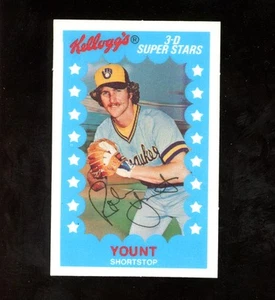 1982 Kellogg's 3-D Super Stars #28 Robin Yount - Bild 1 von 2
