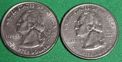 1999 P & D Georgia State Quarter Choice US Coins - Image 1 of 2