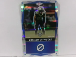 Marshon Lattimore #106 Saints 2025 UNO Elite NFL Blue Foil - Bild 1 von 2