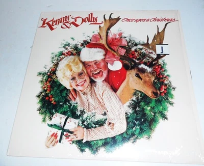 DOLLY PARTON KENNY ROGERS ONCE UPON A CHRISTMAS LP RCA 1984 VG+ SHRINK WRA - Image 1 of 4