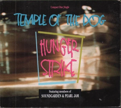 Temple of the Dog Hunger Strike CD UK A&m 1992 CD. digipak has sticker tear to - Image 1 of 3