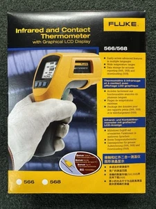 Fluke 568 Thermometer Contact Temperature With Case Brand New - Picture 1 of 2