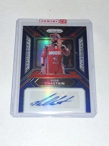 2024 Panini Prizm Racing Ross Chastain Auto Sensational Signatures Blue 12/49 - Bild 1 von 2
