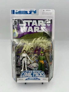 Hasbro Star Wars 2008 Comic 2 Pack Principessa Leia e Tobbi Dala NUOVO fumetti vintage - Foto 1 di 2