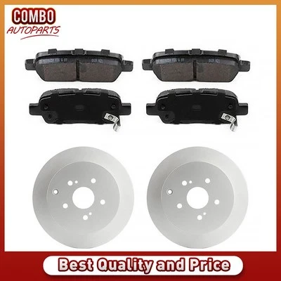 Rotores de freno traseros pastillas de freno para 2009 2010 2011 2012 2013 Suzuki Grand Vitara Foto 1 de 4