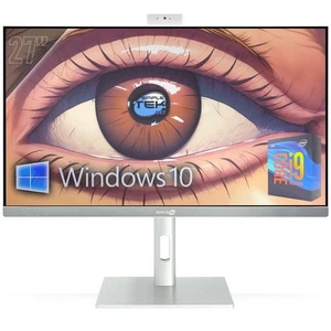 Tout en Un 27 " 4K i9 RAM 8GB SSD 240GB RX550 4GB Windows 10 Pro PC Gaming' Vesa - Afbeelding 1 van 10