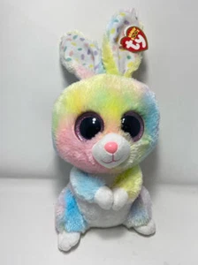 Ty Beanie Boos BUBBY The Multi-Color Bunny Plush Medium (Easter Exclusive) - Picture 1 of 2