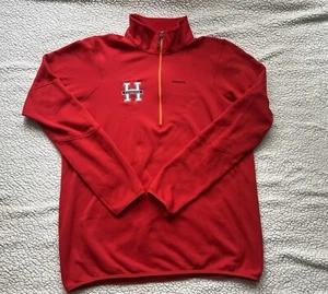 Patagonia Polartec XXL rot Langarm 1/4 Zip Fleece Haverford University - Bild 1 von 17