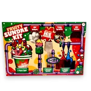 Fruity Sundae Kit - Set di condimenti per gelato per bambini - festa dessert fai da te regalo - Foto 1 di 10
